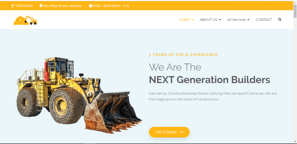 BUILDERS AND ARCHITECTURE website
