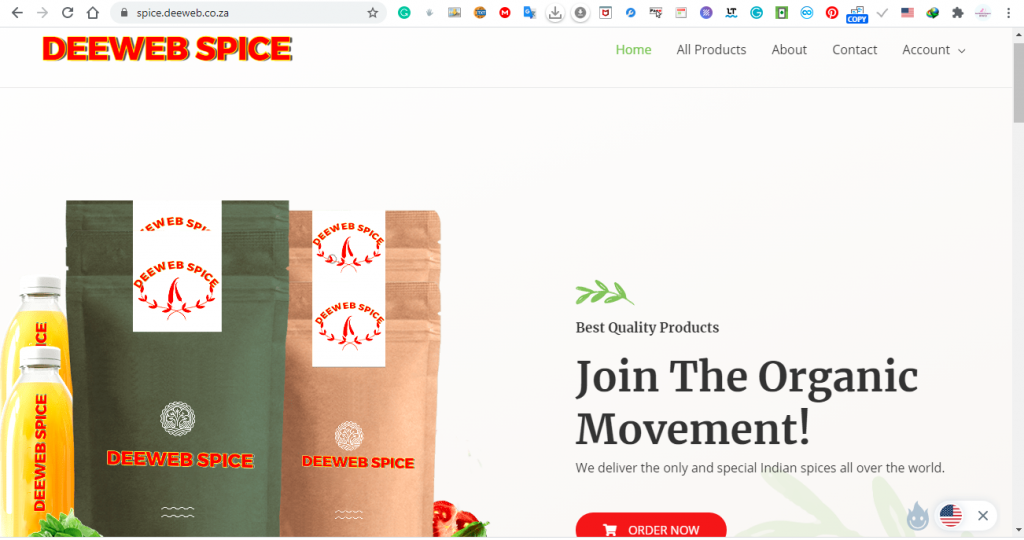 deeweb spice website