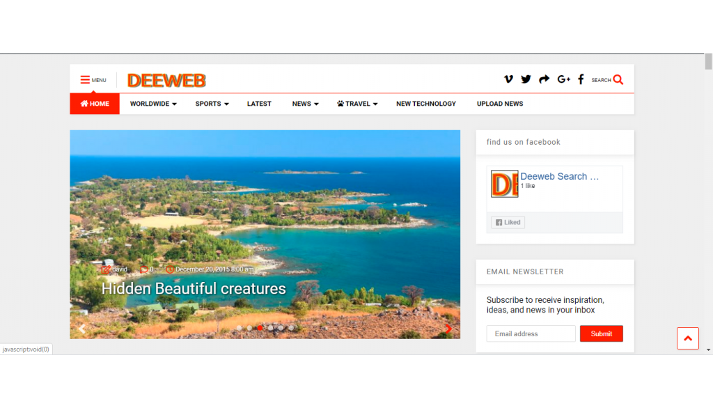 news website today