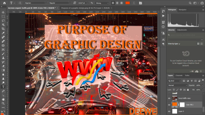 Importance of the graphic design