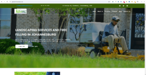 Landscaping and Garden Web Design services