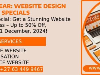 End-of-Year Special Offer: Website Design Services Johannesburg