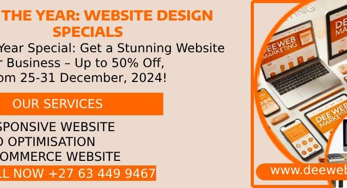 End-of-Year Special Offer: Website Design Services Johannesburg